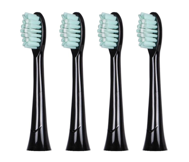 Lykkele Końcówki do szczoteczki Edda Black 4 szt. - 1155540 - zdjęcie